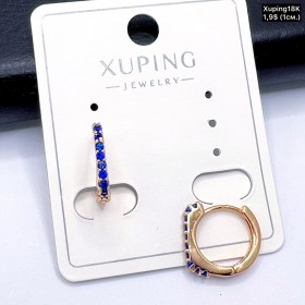 Сережки Xuping18К 20353 (1.см)